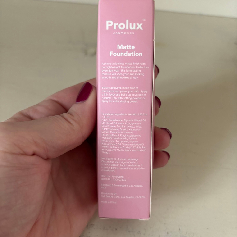 NIB Sealed Prolux Set of Liquid Foundation & Setting Powder | Fair Porcelain - Picture 11 of 11